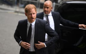 Britain's Prince Harry, Duke of Sussex, arrives at the Royal Courts of Justice on 6 June, 2023, where he testified against Mirror Group Newspapers (MGN).