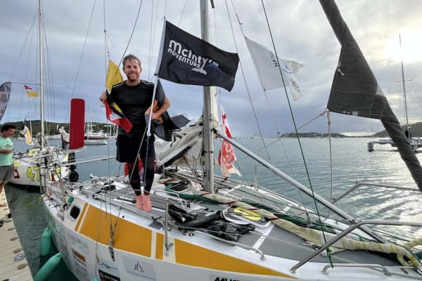 South Australian man Dan Turner completed his childhood dream of sailing around the world.