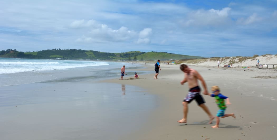 Omaha Beach, north of Auckland