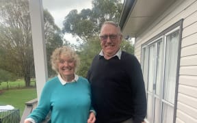Tony Thompson and his partner Laurelle Crosby