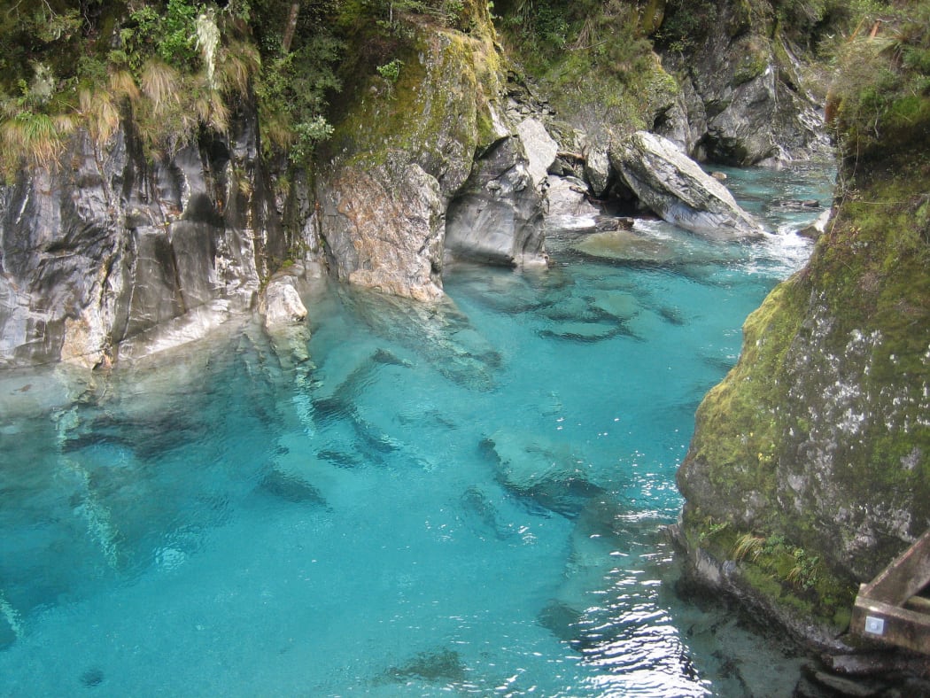 Blue Pool, Makarora