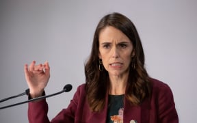 Prime Minister Jacinda Ardern talks to media during a Covid-19 coronavirus briefing on 6 May, 2020.