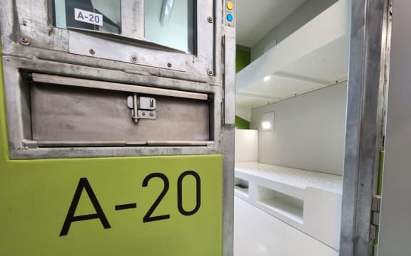 Doors of the new cells.