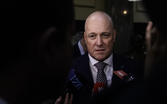 National party leader Christopher Luxon