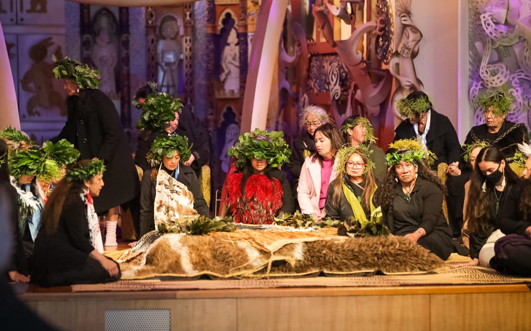 3.	Tūpuna and karāpuna (ancestors) are placed on to Te Atamira (stage).