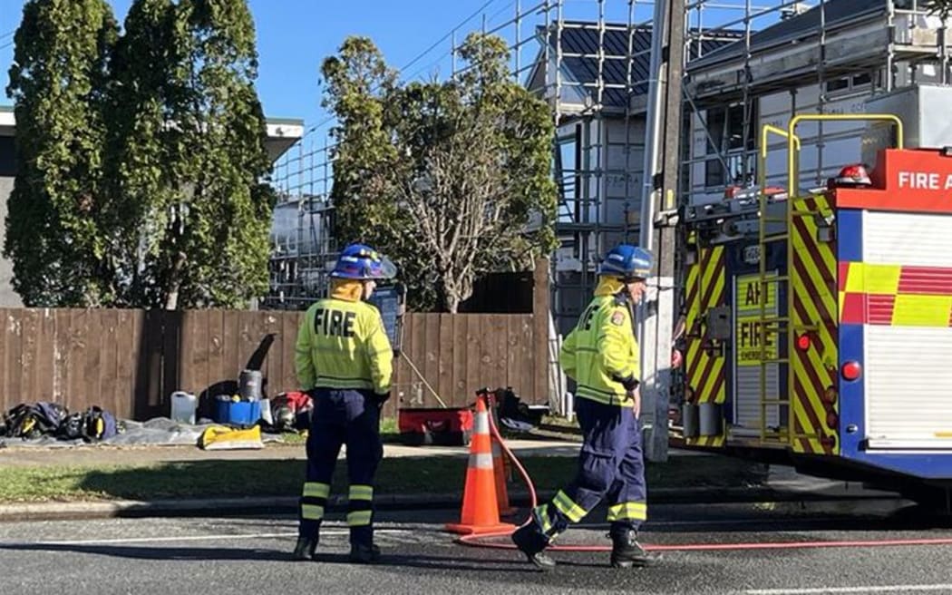 Fire and Emergency (FENZ) crews were called to a blaze on Hain Avenue in Māngere East on 6 July.