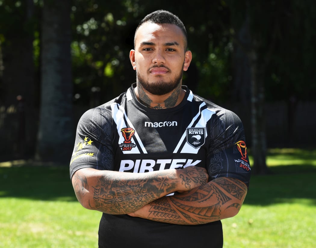 Addin Fonua-Blake has switched allegience to Tonga after representing New Zealand at the 2017 World Cup.