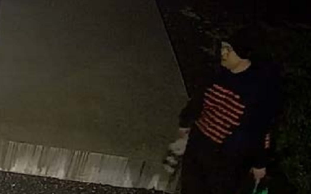 A person of interest in the burning of a church in Avondale, July 2025.
