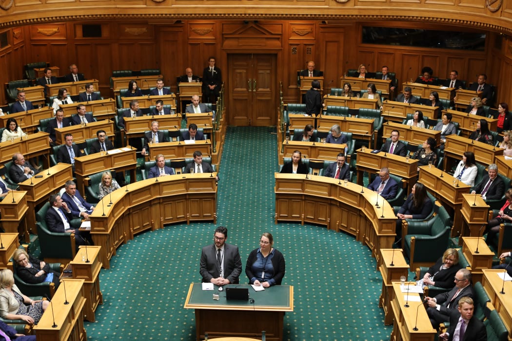 The 52nd Parliament in session.