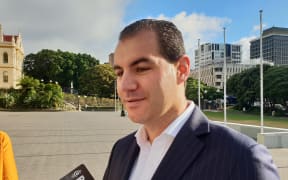 Jami-Lee Ross arrives at Parliament for the first session of 2019. 12 February 2019.
