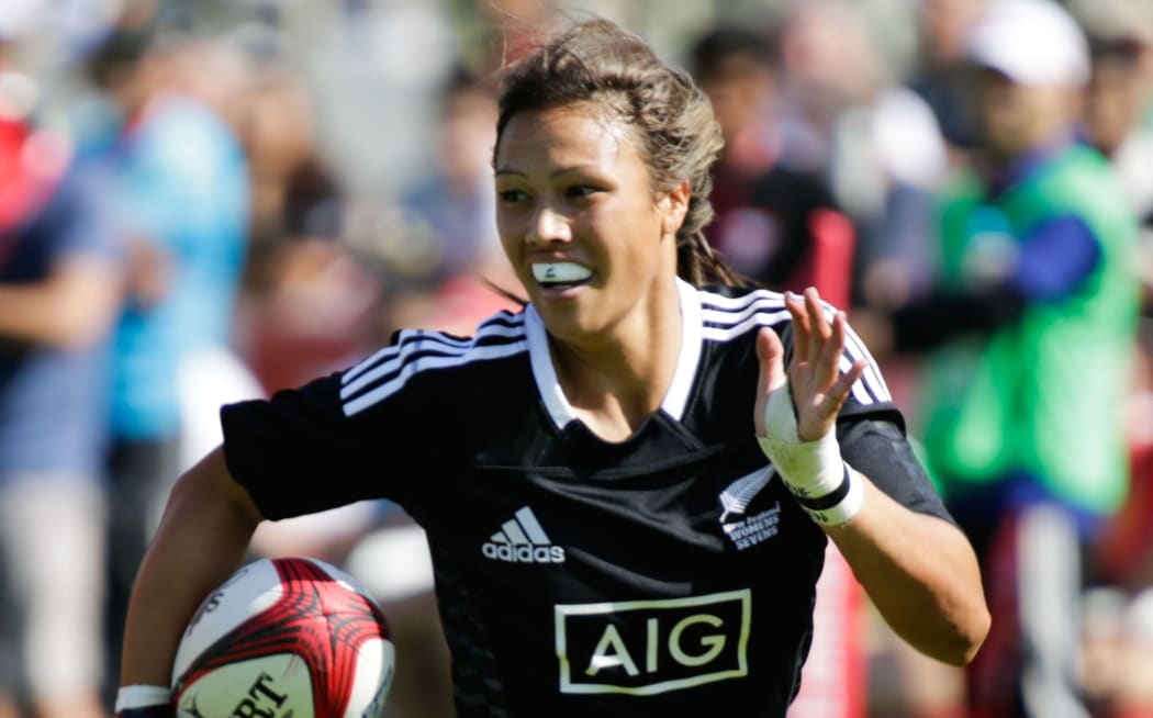 New Zealand's Carla Hohepa in action in Dubai.