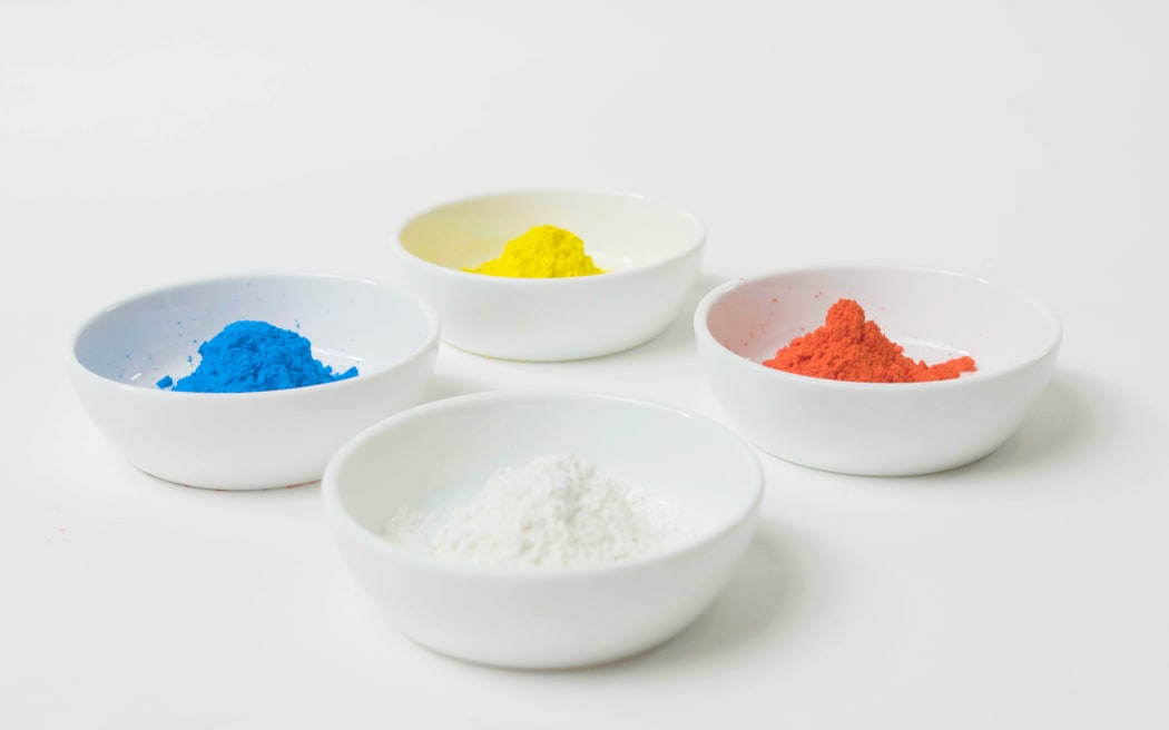 Wool keratin-based pigment is 100 percent biodegradable.