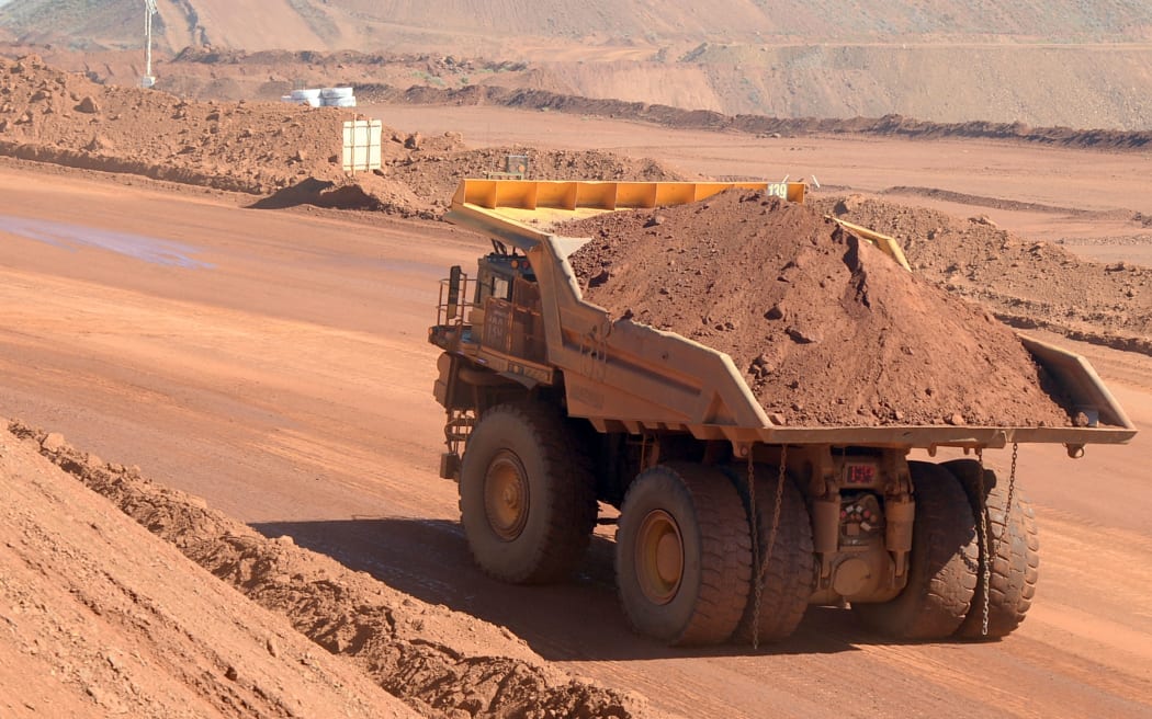 Mining in West Australia.