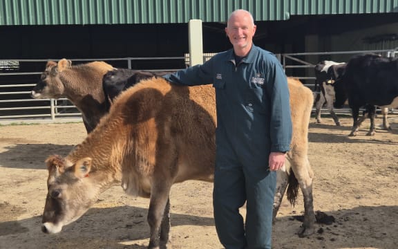LATU's farm manager Mike Reilly.