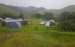 Puriri Bay Campsite manager Joanne Cairns says the camp was fully booked, but now just 20 of 85 sites are occupied.