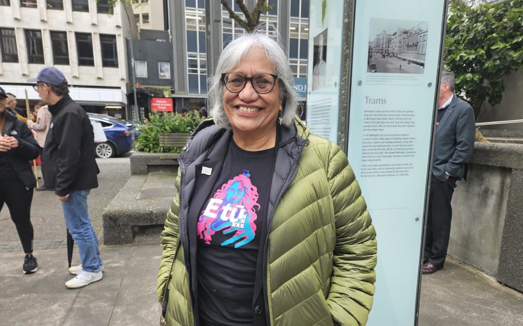 E tū co-President Muriel Tunoho.