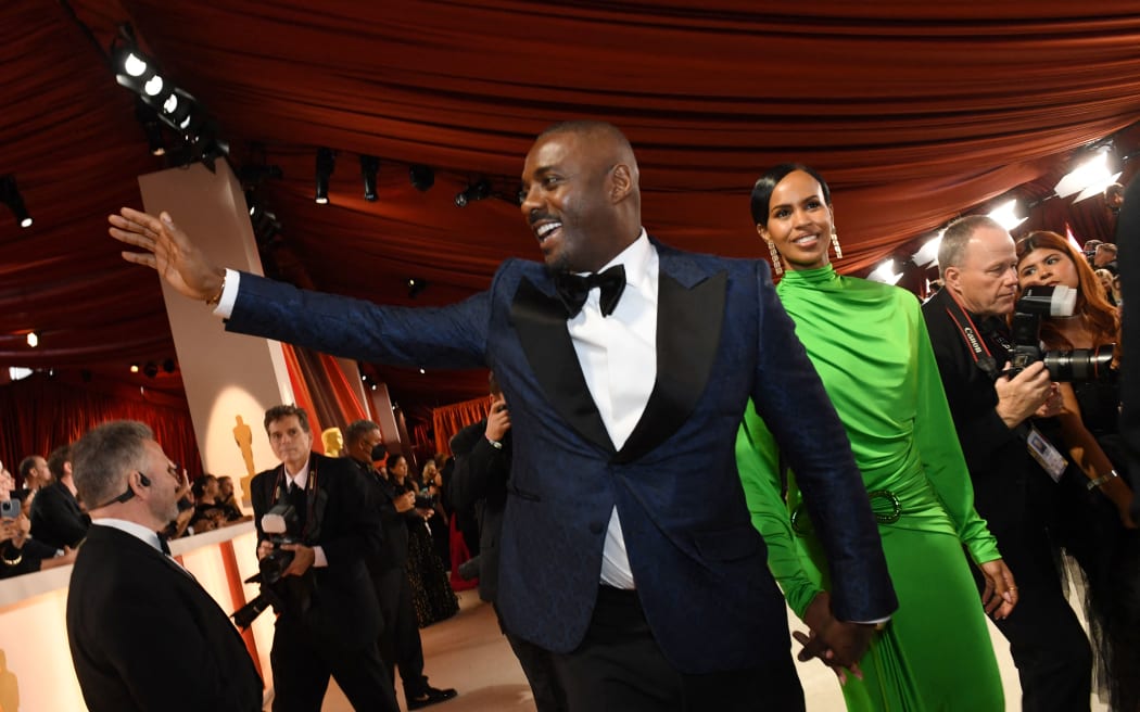 English actor Idris Elba attends the 95th Annual Academy Awards at the Dolby Theatre in Hollywood, California on March 12, 2023.