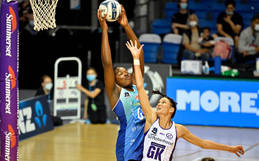 Mystics shooter Grace Nweke was a dominant force in her side's win.
