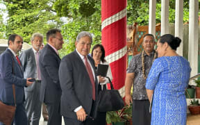 Winston Peters and Dr Shane Reti are in Apia today.