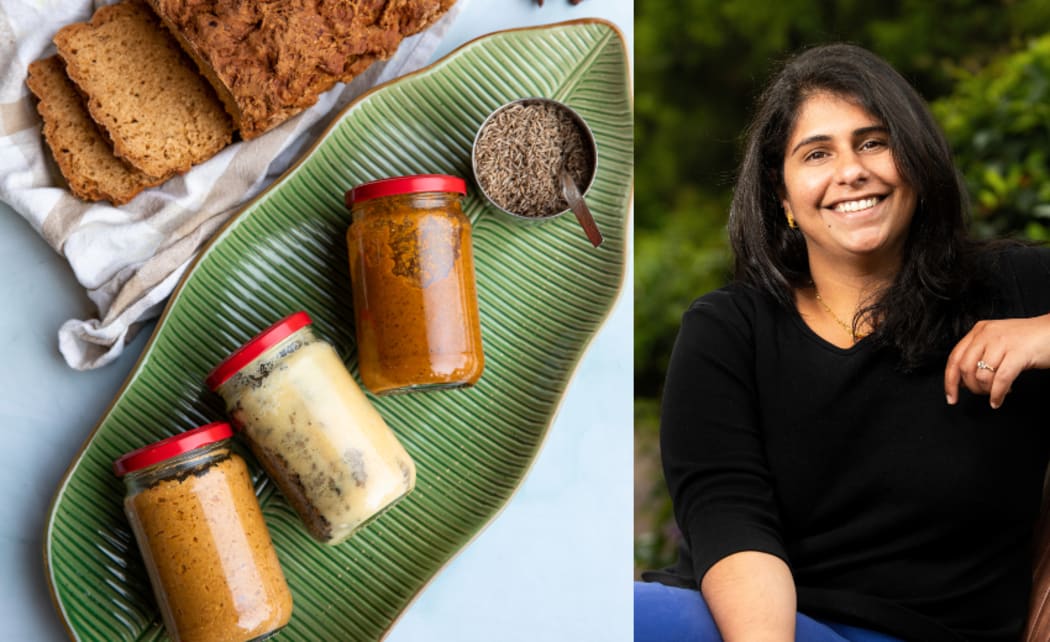 Perzen Patel sells her Dolly Mumma products at the Parnell farmers' market every Saturday.