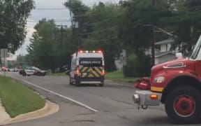 Police say they have one suspect in custody.