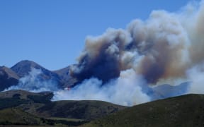 The Bridge Hill scrub fire on 6 December, 2024.