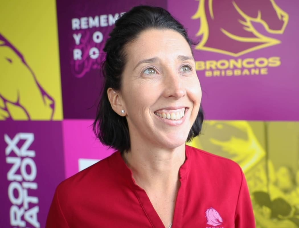 Brisbane Broncos NRL Women's CEO Tain Drinkwater.