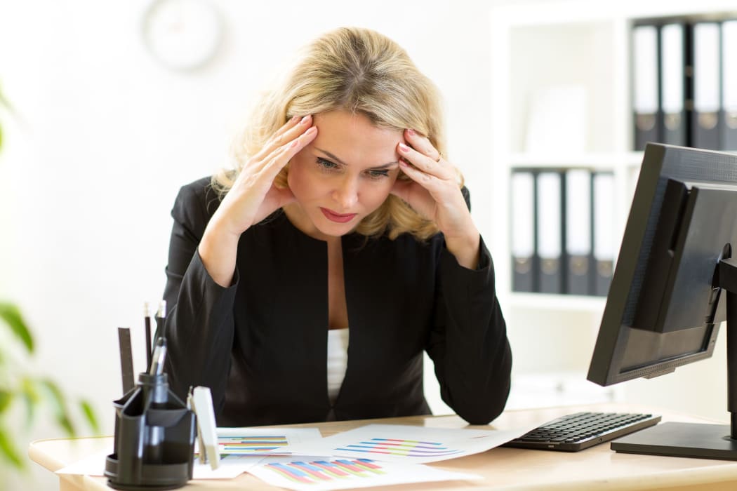Stock photo of a businesswoman.