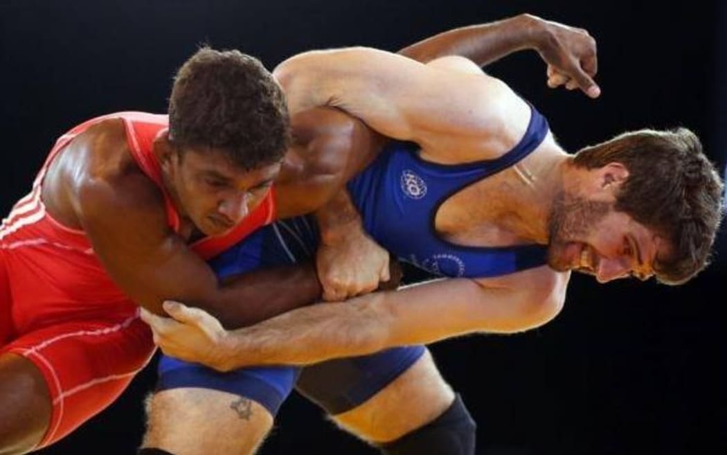 NZ wrestler Craig Miller.