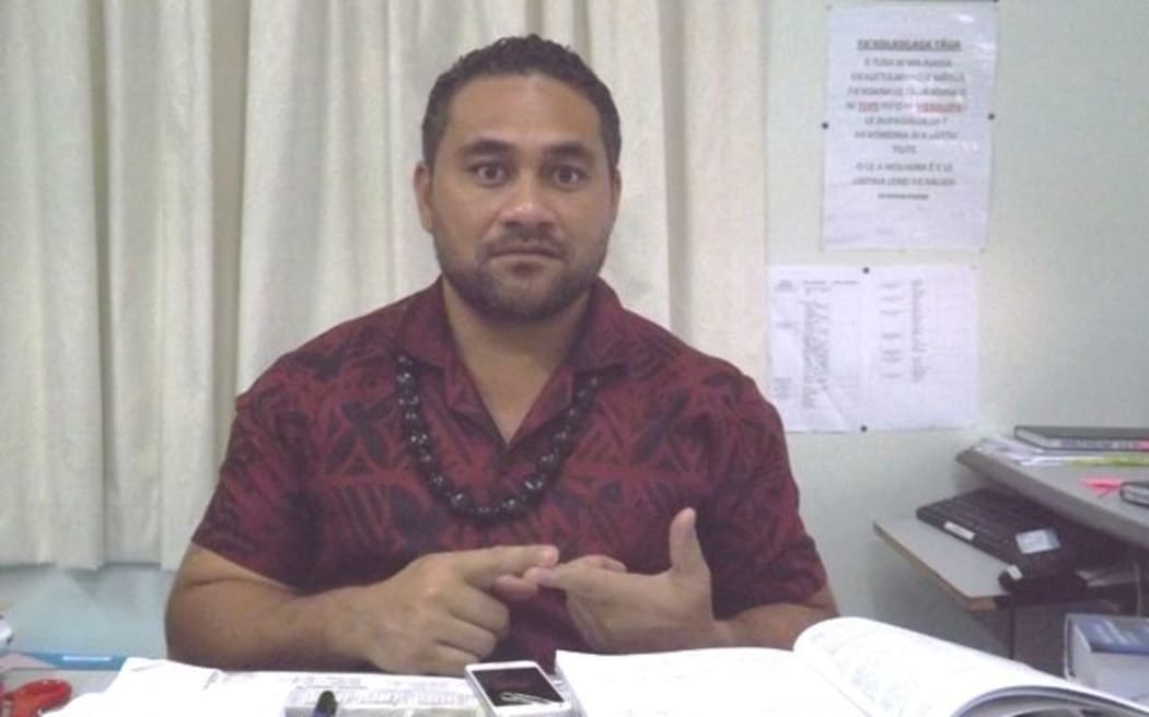 Acting Electoral Commissioner Faimalomatumua Mathew Lemisio