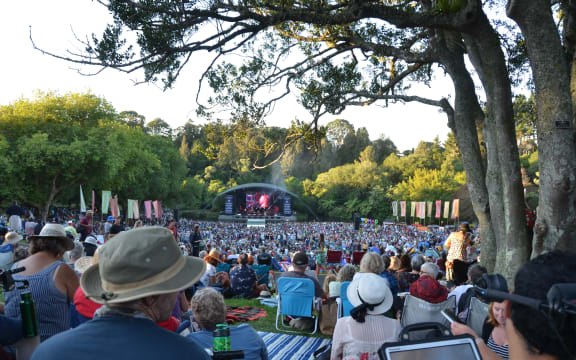 The crowd at the Bowl Stage, WOMAD 2020