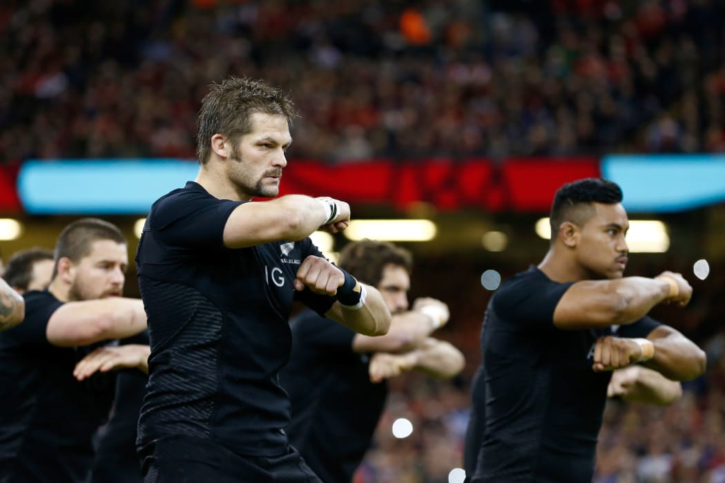 All Blacks do the haka