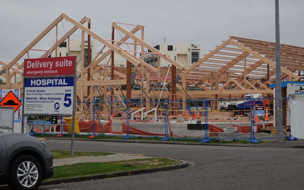 Construction on the new ward started earlier this year. It's expected to finish in 2025.