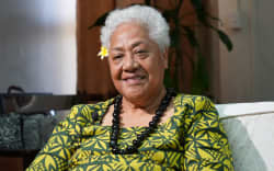 Fiame Naomi Mata’afa became Samoa’s first female prime minister in 2021.