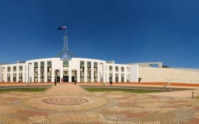 The Australian Parliament House, Canberra.