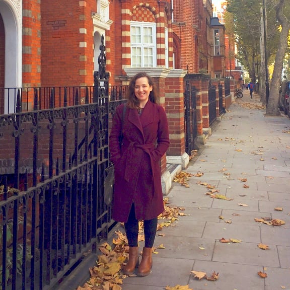 Talia Shadwell on her patch in the London borough of Kensington.