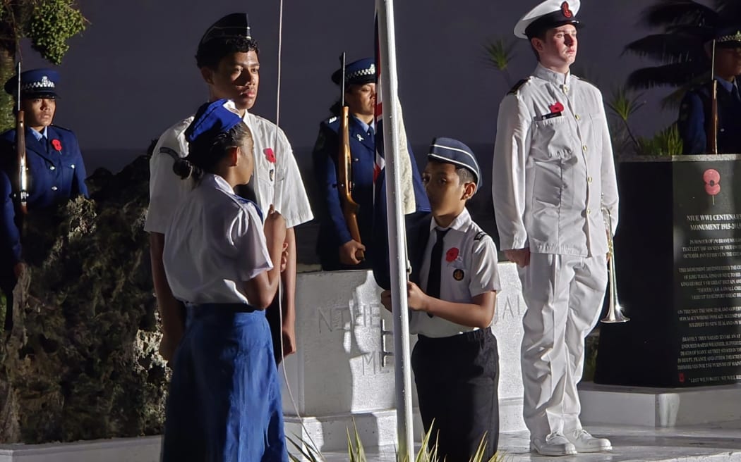 ANZAC Dawn service in Niue