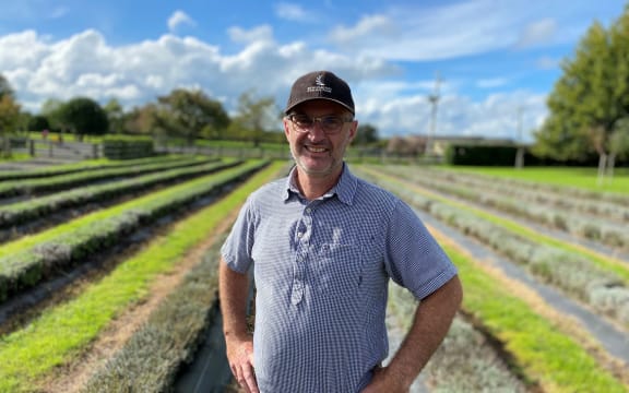Damian Paine is an airplane pilot by night, and lavender grower by day.