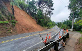 Water has been restored after several slips on Scenic Drive in Swanson.