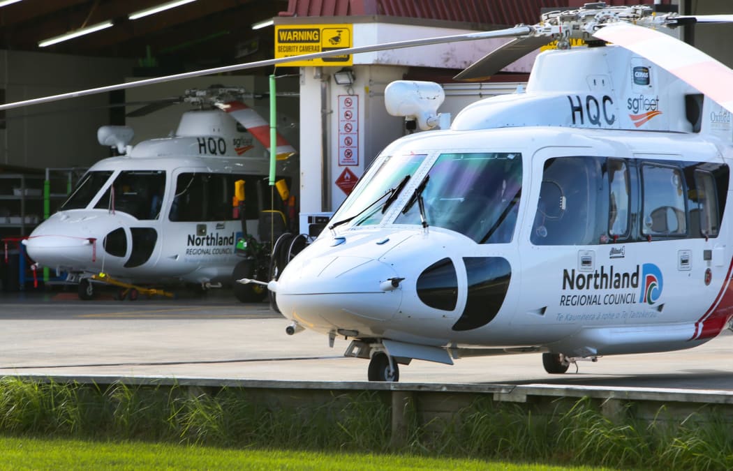 Northland's emergency rescue helicopter base in Kensington.