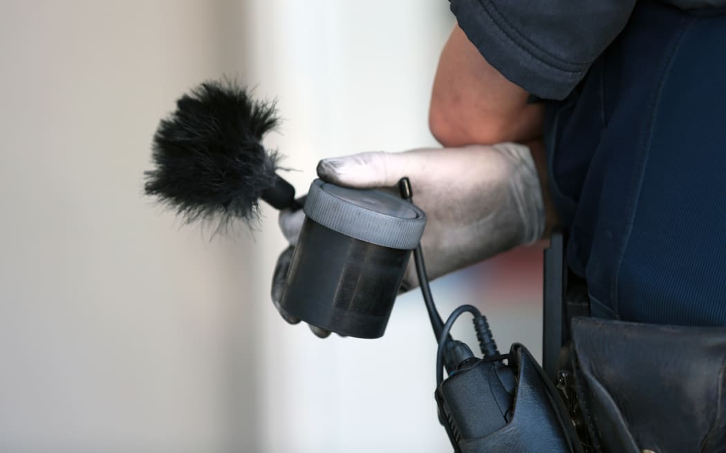 Generic police, finger prints image