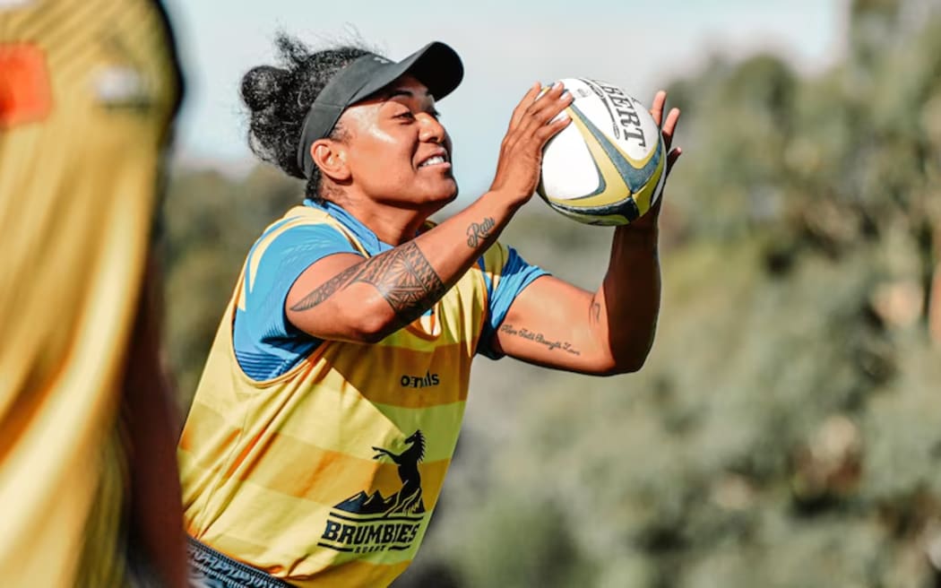 Lydia Kavoa made a five-year plan before her 20th birthday. (Supplied: Rugby Union)