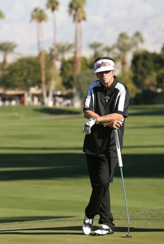 Alice Cooper on the greens.
