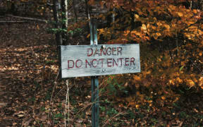 Danger Do Not Enter sign