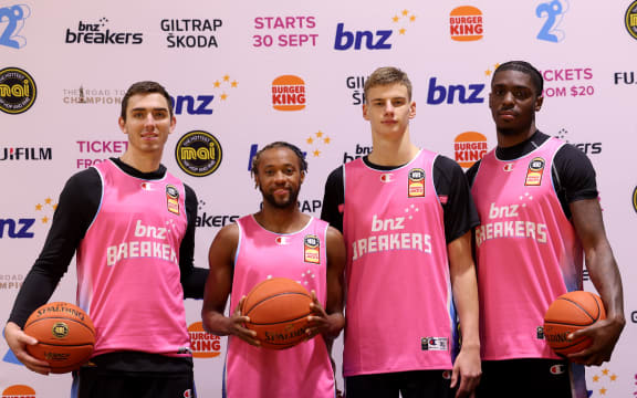 Justinian Jessup, Parker Jackson-Cartwright, Mantas Rubštavičius and Zylan Cheatham