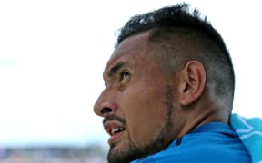Australian tennis player Nick Kyrgios.