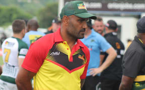PNG Hunters coach Michael Marum.