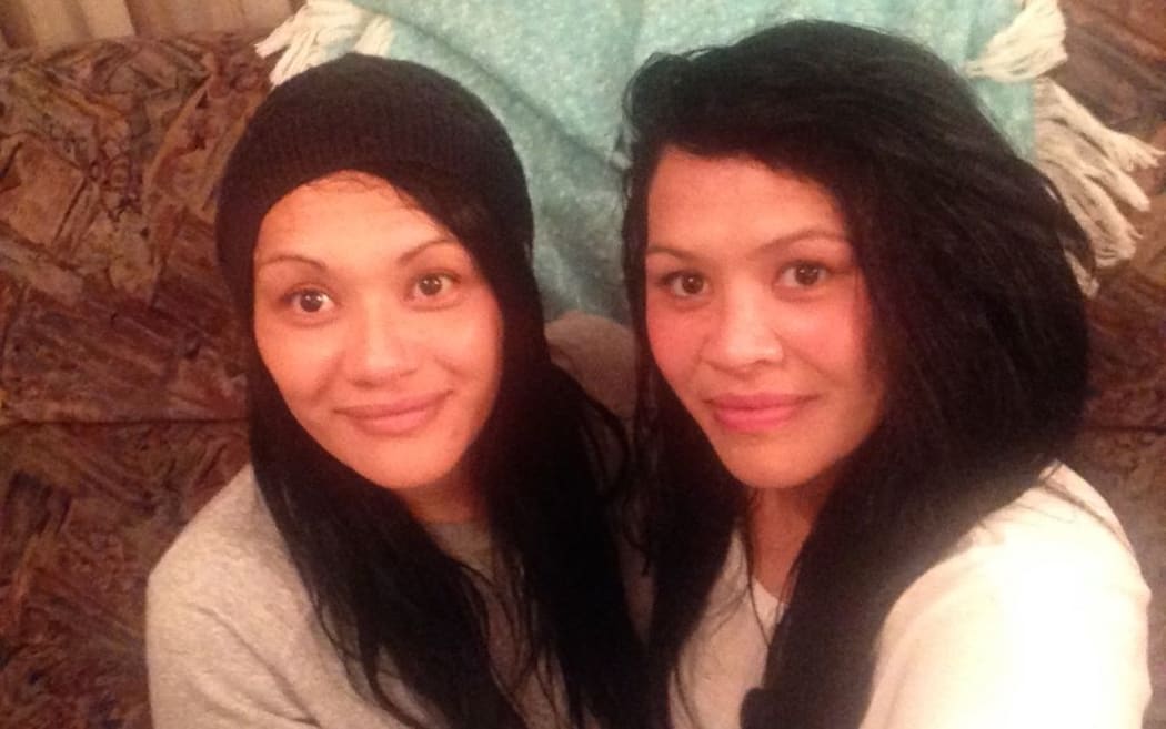 Jarna and Kreslea Smith, whose family is contesting the Maori Trustee's decision.