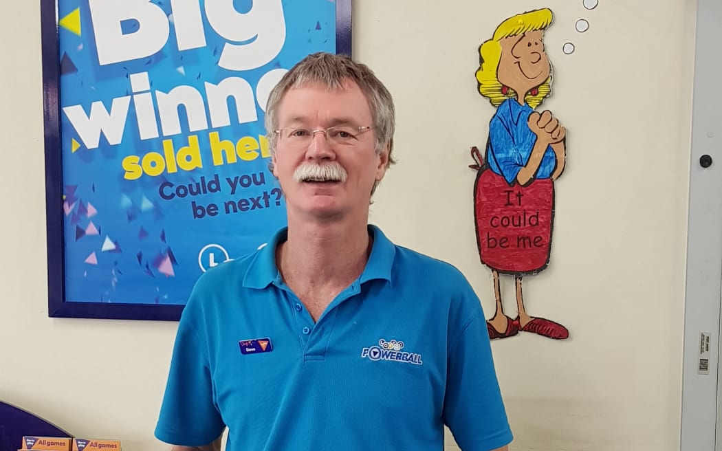 Levin Lucky Lotto store owner Dave Lyons.