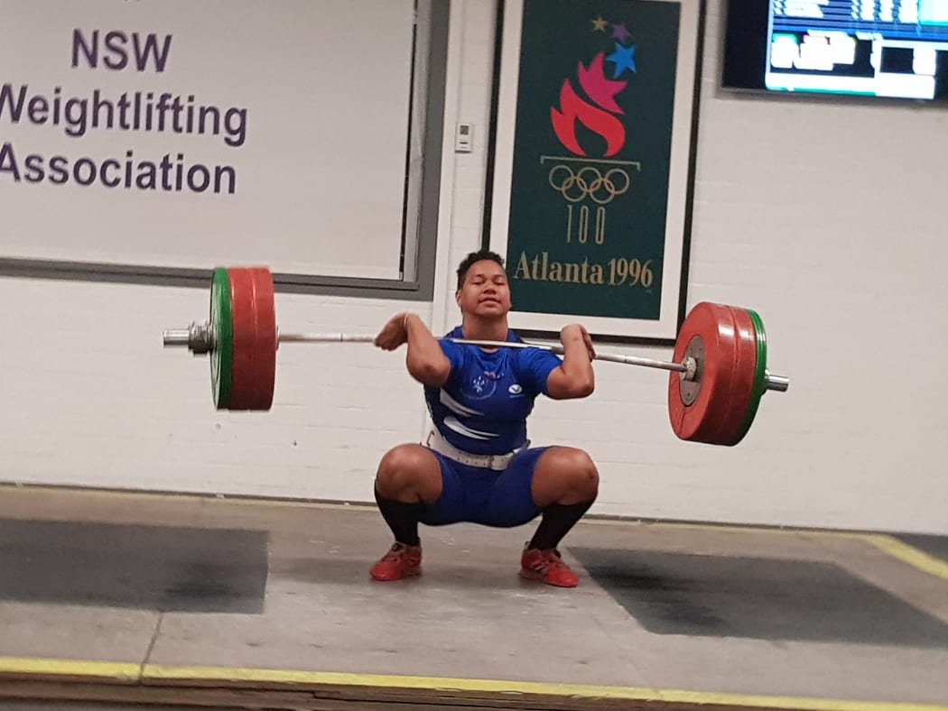 Eileen Cikamatana competing for New South Wales at an interstate event in Sydney.